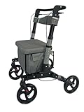 Angel Mobility Breeze Mobility Walker Walking Aid Rollator with Seat Shopping Trolley Cart