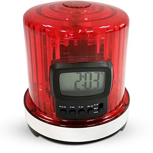 Fan Fever the Goal Light Alarm Clock Pro Hockey Horn Kids Bedroom Battery Operated - Thumbnail 2