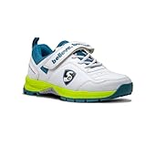 SG Century 6.0 Cricket Shoes, Designed to Elevate Your Game to New Heights Power, Precision, and Comfort, White, 8 UK
