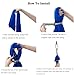 Multi-Use NO Need Punch Adjustable Doorway Sensory Swing,Outdoor/Indoor Therapy Swing Set for Kids,Fits 24 to 36 inch Door Frames,Load-Bearing 400Lbs,Simple Install, Safe Lock，for Exercise and Child Play