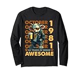 Photo Gallery 44th birthday cow legends october 1981 44 years old mens maglia a manica Photo Gallery 44th birthday cow legends october 1981 44 years old mens maglia a manica