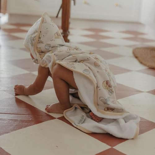 Image of Copper Pearl Premium Knit Hooded Bath Towel Hunny