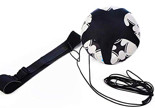 Mosa Store Solo Soccer Trainer, Volleyball/Rugby Trainer with Adjustable Waist Belt, Fits Ball Size 3, 4, and 5.