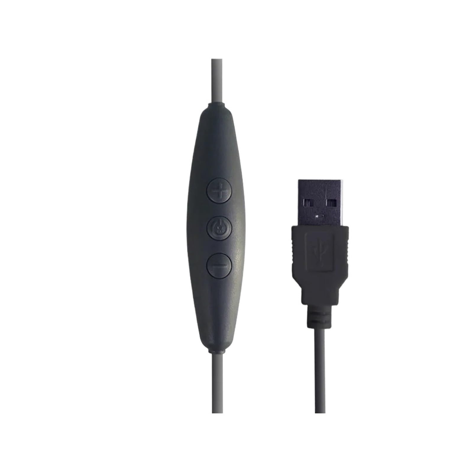 Atenuador USB, Conector de cable de 1,5 m con interruptor, atenuación 4K, adecuado for tira LED de 5V, luz USB, sin parpadeo estroboscópico(Black 1pcs)