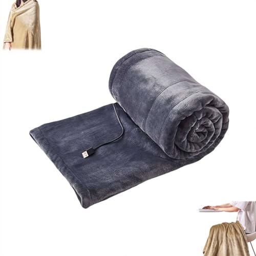 Couverture chauffante sans fil lavable en textile premium - 2