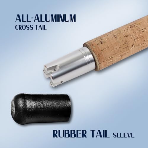 Fiblink Caña de Pesca para Agua Salada Pesada para Trolling con Guías Rodantes (5'6"/6'/7'6", 50-80lbs/80-120lbs) miniatura 6