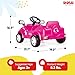 DOLU Pedal-Powered Unicorn Ride-On Car, Magical Kids Toy Vehicle with Built-in Horn, Indoor/Outdoor Riding Fun for Toddlers Ages 3+ Years