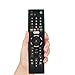 Sony Smart TV Remote Case SIKAI Shockproof Silicone Case for Sony RMF-TX300U RMT-TX200U RMT-TX102U RMF-TX200U Android TV Voice Netflix Remote Skin-Friendly Washable with Lanyard (Black)