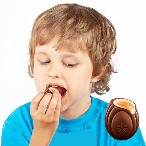 image for Partypom CadburyCreme Eggs Milk Chocolate Candy, Bulk 48 Count Individ