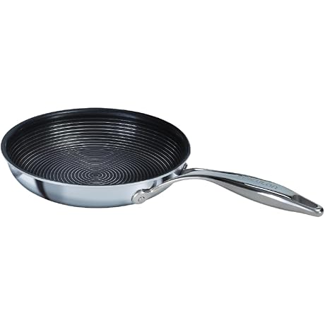 Clad Stainless Steel Fry Pan: Hybrid SteelShield Technology