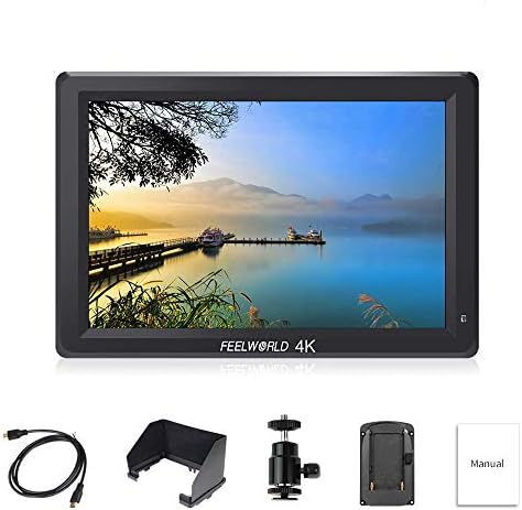 FEELWORLD T756 DSLR On Camera Field Monitor 7 inch IPS Full HD LCD Screen 1920x1200 Video Assist 4K HDMI Input Output Peaking Focus