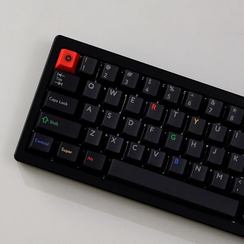 Teclas Retro De Luces Oscuras, Cherry Profile PBT Keycaps para Teclados Mecánicos Personalizados(Original)