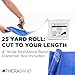 THERABAND Resistance Band 25 Yard Roll, Extra Heavy Blue Non-Latex Professional Elastic Bands For Upper & Lower Body Exercise, Physical Therapy, Pilates, Rehab, Dispenser Box, Level 5