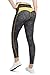 Harry Potter Legging Femme - Leggings De Sport Ou Yoga - Cadeau Ados Fille Sportive Taille XS, S, M, L, XL et 2XL (Noir, M)