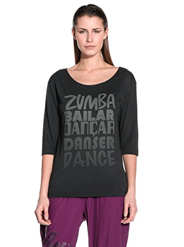 Zumba T-Shirt Manica Corta Dance Nero XS