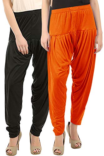Image of Buy That Trendz Womens Patiala Pants Cotton Viscose Patiyala Salwar Harem Bottoms Pants
