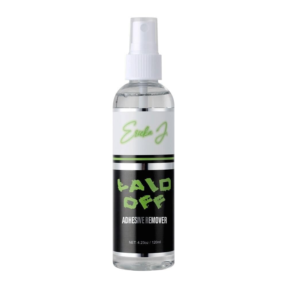 Ericka J. Large Laid Off Adhesive Remover - Fast and Gentle Lace Wig Glue & Tape-in Extension Remover, Safe for Skin and Hair, No Sticky Residue
