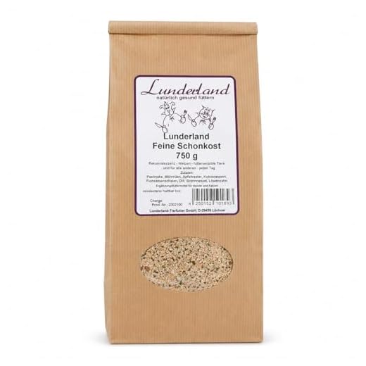 Lunderland Feine Schonkost 1,5 kg, EIN getreidefreier Mixer zur Fleischmahlzeit. Rekonvaleszenz - Welpen - futtersensible Tiere - und für alle Anderen - jeden Tag