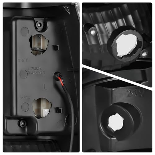 Image of DNA MOTORING TL-CSIL03-LED-CH-CL LED Tail Light Assembly Driver & Passenger Side [Compatible with 03-06 Silverado / 07 Sierra]