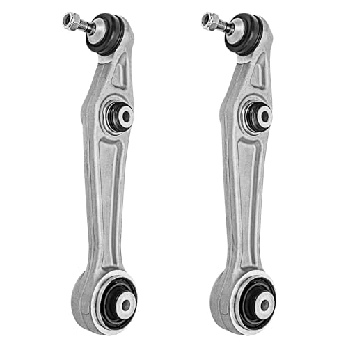 Image of Detroit Axle - 4pc Lower Control Arms for 2012-2024 Tesla S 2016-2024 X, 2013 2014 2015 2017 2018 2019 2020 2021 2022 2023, Lower Forward & Rearward Control Arms w /Ball Joint Assembly Replacement