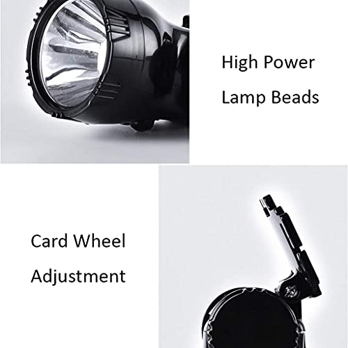 Linterna frontal recargable LED de alta potencia para trabajos de minería subterránea 5