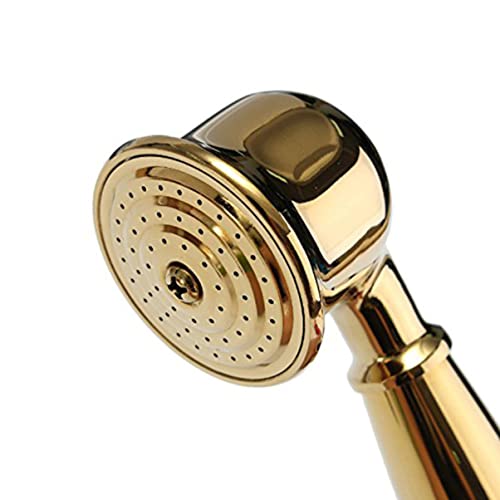 Cabilock Bath Jets Handheld Hand-Held Tool Shower Wand Held Hand Copper Bathroom In Head Golden Hand Shower #TOP1