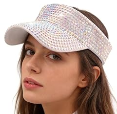 White Hat+white Rhinestone
