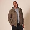 Amazon Essentials Men's Full-Zip Fleece Hoodie (Available in Big & Tall), Medium Brown, XXL #5