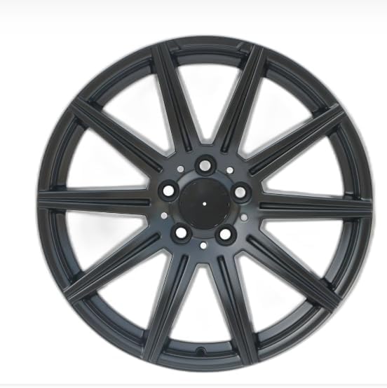 19" AMG STYLE FLAT SATIN BLACK MACHINE LIP WHEELS RIMS FITS MERCEDES BENZ 19 x 9.5 +35 5X112 CB66.6 ONE WHEEL (1)