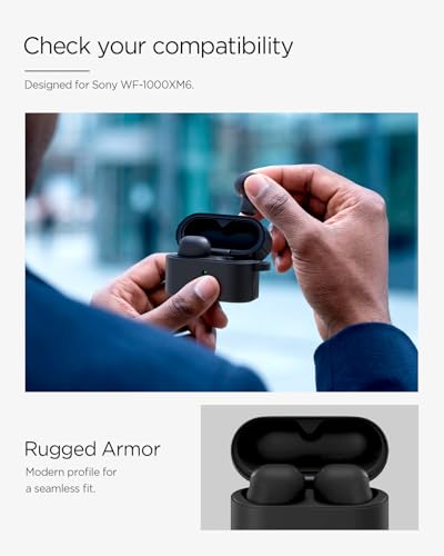 Spigen Rugged Armor Designed for Sony WF-1000XM6 Case (2026) - image 2