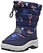 Playshoes Zapatos de Invierno Nave Espacial, Botas de Nieve Unisex niños, Azul (Marine 11), 28/29 EU