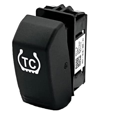Peterbilt OEM Traction Control Switch, Black, TC Logo, P27-1216-002-01, for