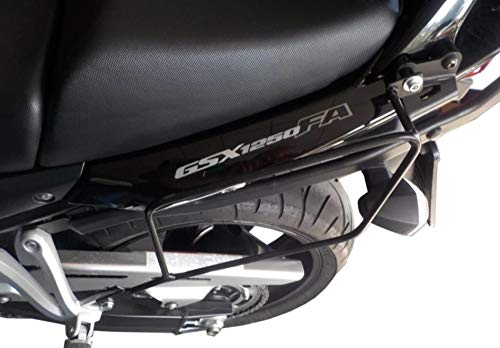 Supports sacoches cavalière robustes acier Suzuki GSX650F 08-15