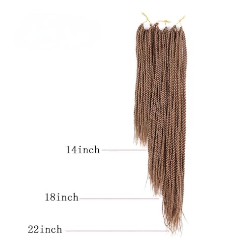 Tresses au crochet pose rapide et retrait facile extensions synthétiques T613