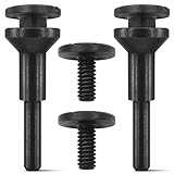 Mounting Mandrel for Cut-Off Wheels W/3/8' Arbor Hole, 1/4' Diameter Shank, 1/4' and 3/8' Arbor Size (2 Set)