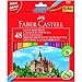 Produktbild Faber Castell Farbstifte Castle 48er Etui mit Spitzer farbig sortiert