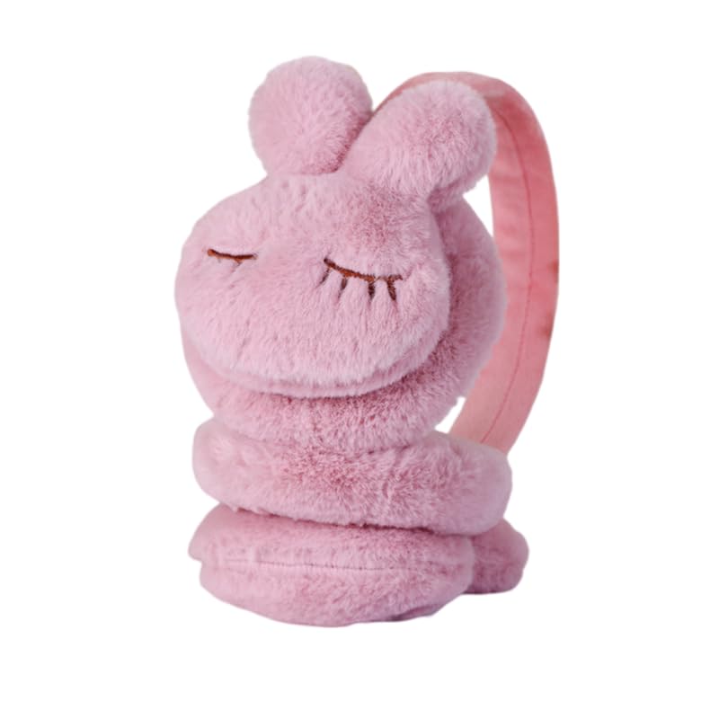 rr design Exquisite Women's and Kid's Plush Rabbit Lovers MEOW Ear Muffs/Warmer- Pack of 1- Grey-picture-34