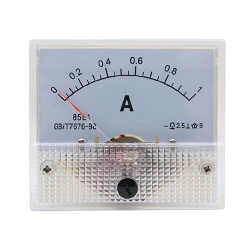 Ampèremètre analogique 85L1-A CA 1A idéal pour tableau d'atelier