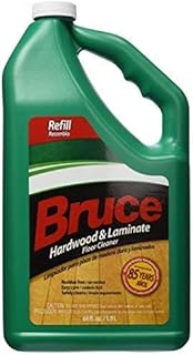 Bruce Hardwood and Laminate Floor Cleaner for All No-Wax Urethane Finished Floors Refill 64oz FamilyValue 2Pack (64oz)-TQ...