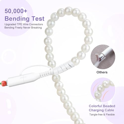 Image of Aolcev USB C Cable 66W 2 in 1 Multi USB to USB C Fast Charging Cable 3.3FT