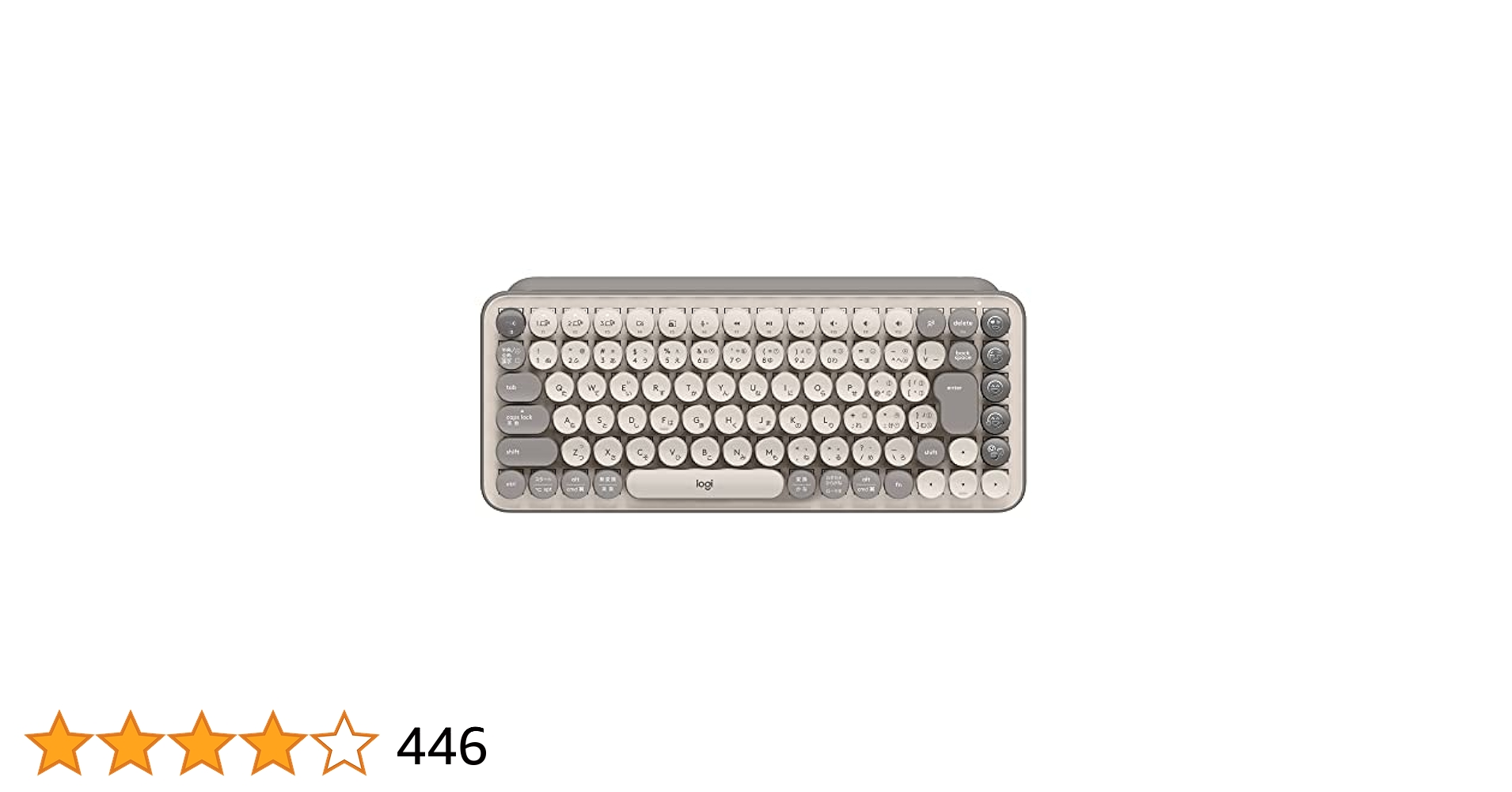 Logicool POP Keys K730GY ワイヤレスキーボード Amazon.co.jp: Logicool POP KEYS K730GY メカニカル ワイヤレス