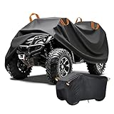 ATV Cover Outdoor for Jiger Amphibious Utility Vehicle 1970-1980, All Weather Protection Heavy Duty 4 Wheeler Cover, Water-Resistant Outdoor Storage Quad Covers, 4 Wheeler Accessories