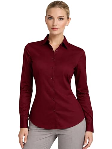 Image of Thevasa Women's Classic Button Down Shirt