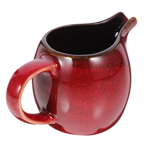 Ceramic Milk Cup Sauce Pitcher Coffee Creamer Pitcher Ceramic Creamer Pitcher Cerame Pitcher Milk Pitcher Coffee Dispenser Mini Pitcher Household Ceramic Pitchers Creamer Dispenser