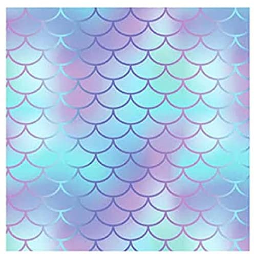 Image of Wanna Party Mermaid Theme Paper Napkins for Mermaid Party Supplies /Underwater Theme Party /Birthday Decorations for girls-16 pcs