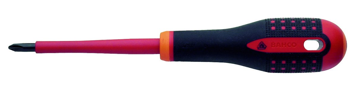 Bahco BE-8621S "Ergo" Ph-2 Insulated Screwdriver, Multi-Colour