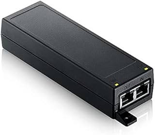 Zyxel Single port Powerinjector | 1-2.5G MultiGig 802.3at PoE+ Injector | Simple Plug and Play | IEEE 802.3af/at compatible wireless LAN APs, IP video cameras or IP Phones up to 30W [POE12-30W]