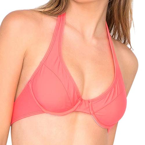 Luli Fama Women's Standard Cosita Buena Underwire Halter Bikini Top