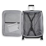 Samsonite UpLIFT Lightweight Medium Checked Softside Luggage with Spinner Wheels - Expandable - Airline-Approved, Polyester Soft Suitcase for Ultra Light Travel - Black - Image 3