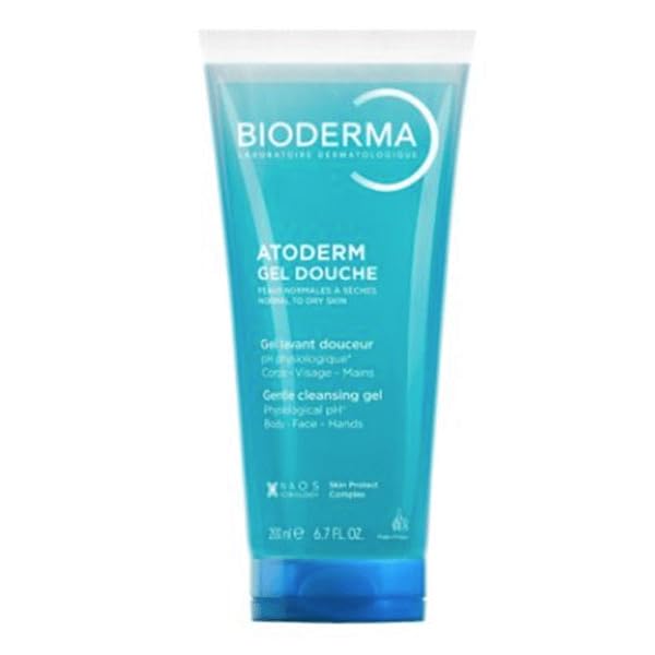 Bioderma Atoderm Shower Gel 200 ml for Sensitive Skin, Dry Skin